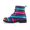 Baja Serape Print Men's Boots-grizzshop