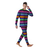 Baja Serape Print Men's Pajamas-grizzshop