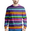 Baja Serape Print Men's Sweatshirt-grizzshop