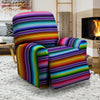 Baja Serape Print Recliner Cover-grizzshop