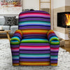 Baja Serape Print Recliner Cover-grizzshop