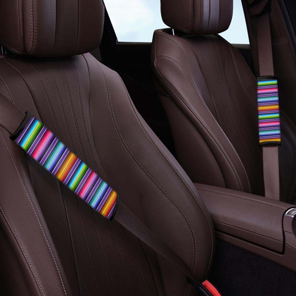 Baja Serape Print Seat Belt Cover-grizzshop