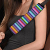 Baja Serape Print Seat Belt Cover-grizzshop