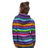 Baja Serape Print Women's Hoodie-grizzshop