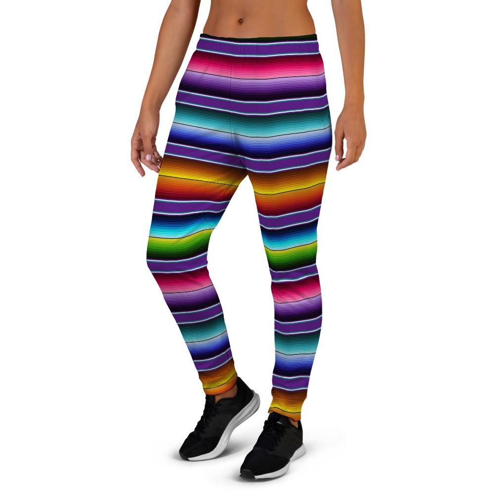 Baja Serape Print Women's Joggers-grizzshop