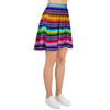 Baja Serape Print Women's Skirt-grizzshop