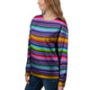 Baja Serape Print Women's Sweatshirt-grizzshop