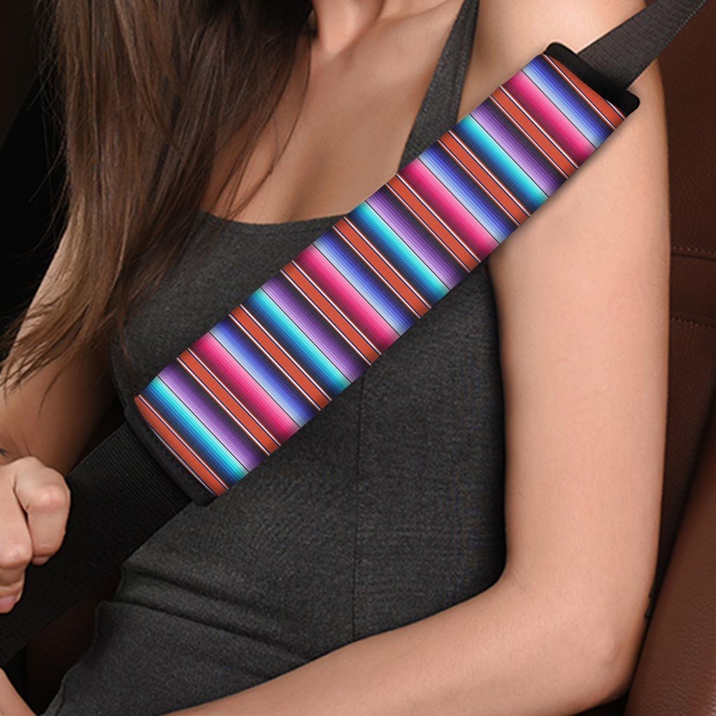 Baja Serape Seat Belt Cover-grizzshop