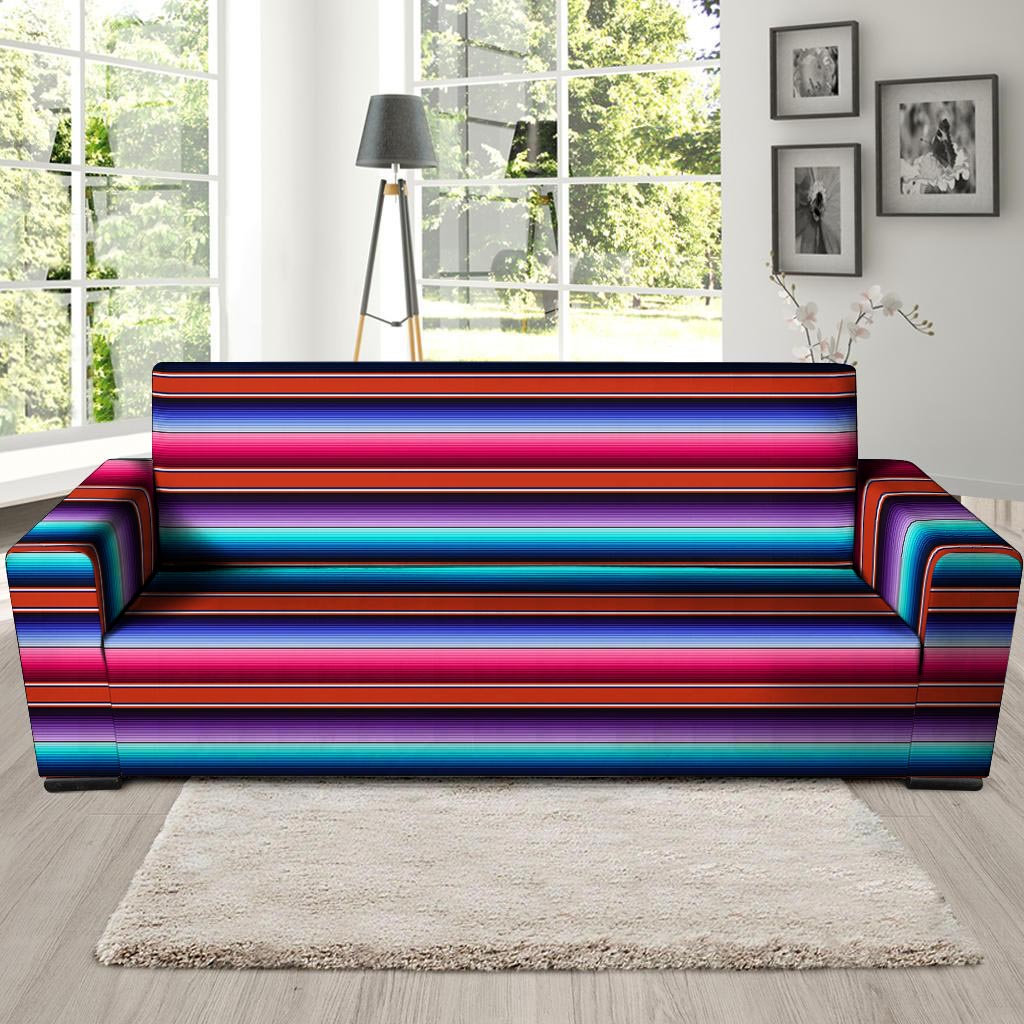 Baja Serape Sofa Cover-grizzshop