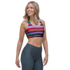 Baja Serape Sports Bra-grizzshop