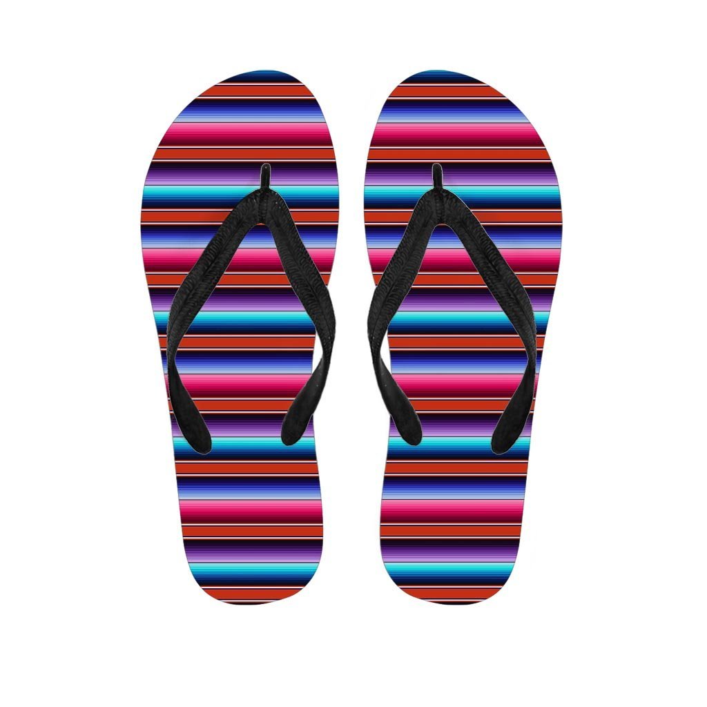 Baja Serape Women's Flip Flops-grizzshop
