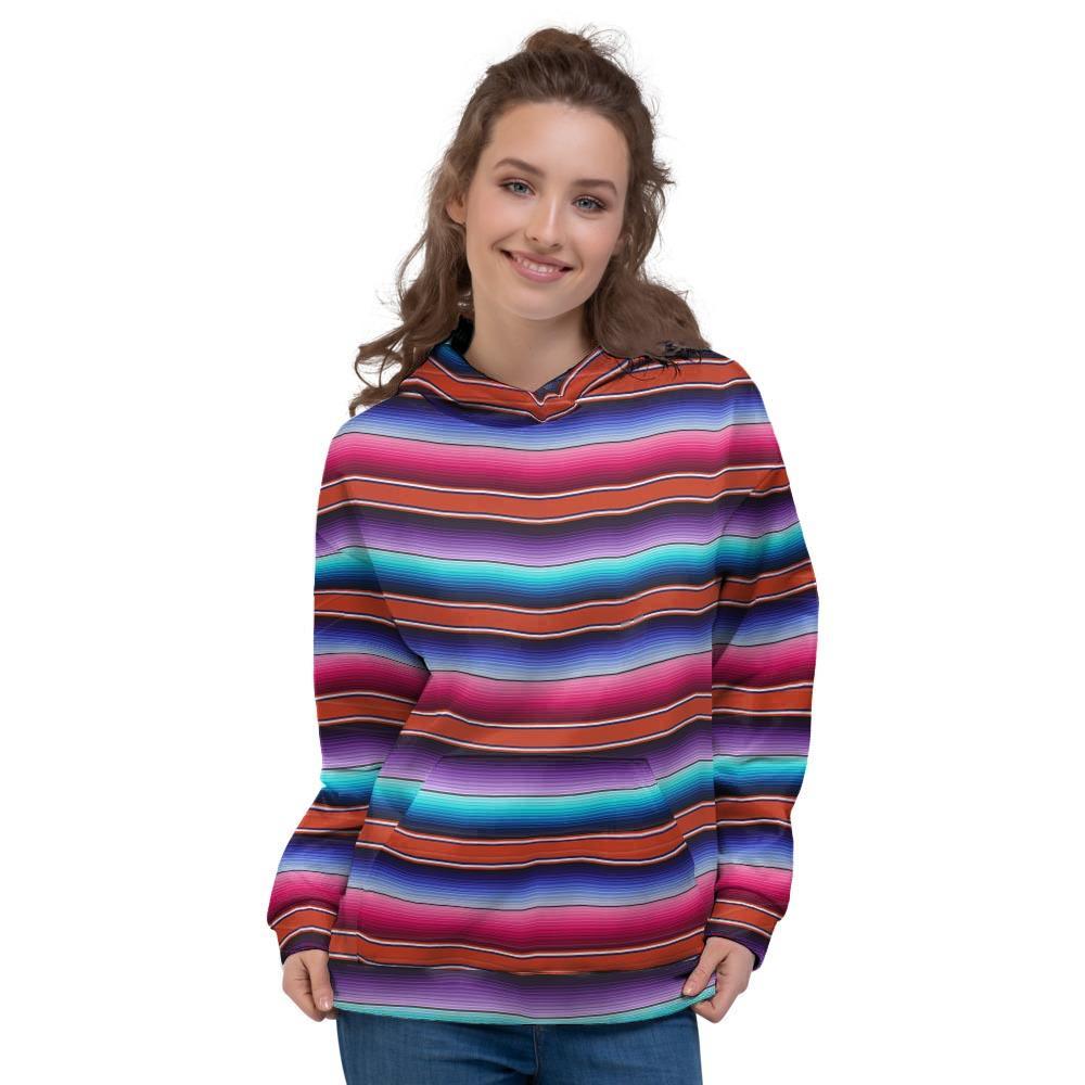 Baja Serape Women's Hoodie-grizzshop