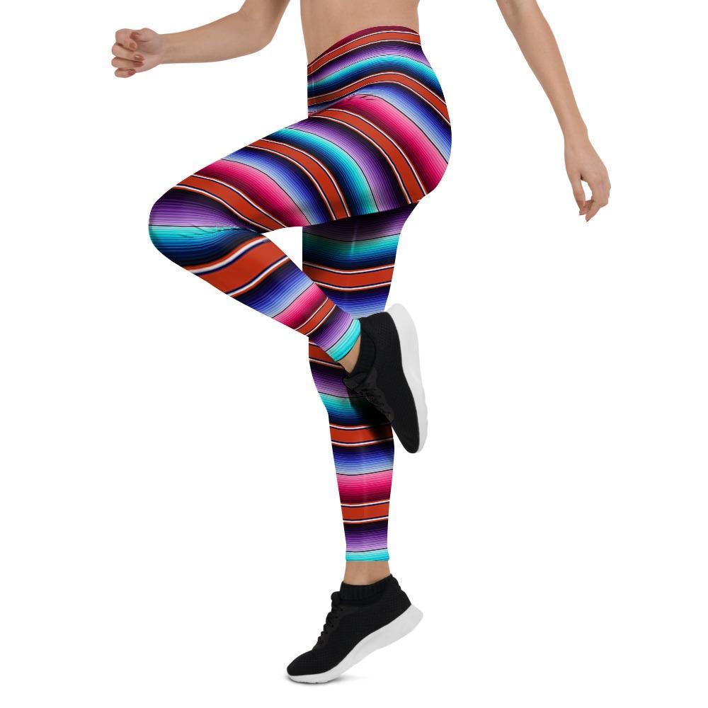 Baja Serape Women's Leggings-grizzshop