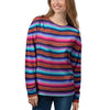 Baja Serape Women's Sweatshirt-grizzshop