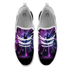 Ball Plasma Print White Athletic Shoes-grizzshop