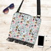 Ballet Girl Pattern Print Crossbody Bags-grizzshop