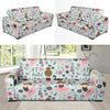 Ballet Girl Pattern Print Sofa Covers-grizzshop