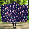 Ballet Pattern Print Hooded Blanket-grizzshop