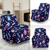 Ballet Pattern Print Recliner Cover-grizzshop