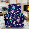 Ballet Pattern Print Recliner Cover-grizzshop