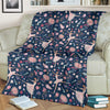 Ballet Print Pattern Blanket-grizzshop