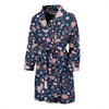 Ballet Print Pattern Men Long Robe-grizzshop