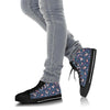 Ballet Print Pattern Men Women's High Top Shoes-grizzshop