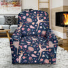 Ballet Print Pattern Recliner Cover-grizzshop