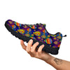 Balloon Air Retro Print Pattern Black Sneaker-grizzshop