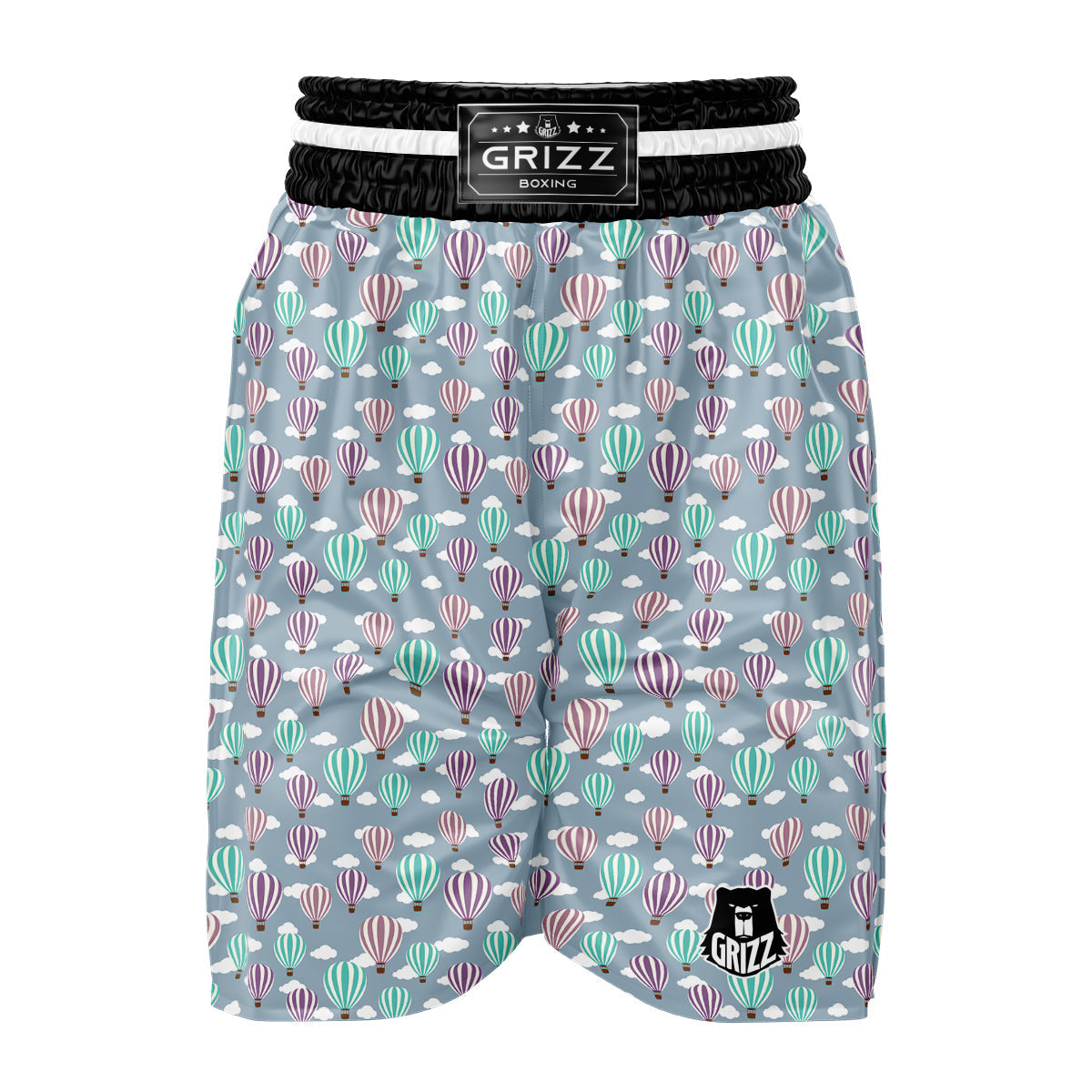 Balloon Cartoon Print Pattern Boxing Shorts-grizzshop