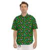 Balloon Modelling Print Pattern Men's Short Sleeve Shirts-grizzshop