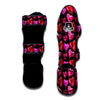 Balloon Red Heart Print Pattern Muay Thai Shin Guards-grizzshop