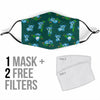 Bamboo Koala Pattern Print Face Mask-grizzshop