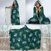 Bamboo Koala Pattern Print Hooded Blanket-grizzshop