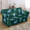 Bamboo Koala Pattern Print Loveseat Cover-grizzshop