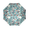 Bamboo Panda Pattern Print Foldable Umbrella-grizzshop