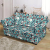 Bamboo Panda Pattern Print Loveseat Cover-grizzshop