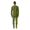 Banana Aloha Print Pattern Men's Pajamas-grizzshop