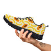 Banana And Papaya Print Pattern Black Sneaker-grizzshop