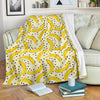 Banana Dot Pattern Print Blanket-grizzshop