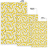 Banana Dot Pattern Print Floor Mat-grizzshop