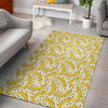 Banana Dot Pattern Print Floor Mat-grizzshop