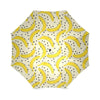 Banana Dot Pattern Print Foldable Umbrella-grizzshop