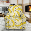 Banana Dot Pattern Print Recliner Cover-grizzshop