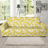 Banana Dot Pattern Print Sofa Covers-grizzshop