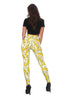Banana Dot Pattern Print Women Leggings-grizzshop