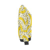 Banana Dot Pattern Print Women's Sweatshirt-grizzshop