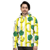 Banana Geometric Yellow Print Pattern Men's Hoodie-grizzshop