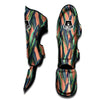 Banana Leaf Tropical Print Pattern Muay Thai Shin Guards-grizzshop