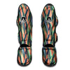 Banana Leaf Tropical Print Pattern Muay Thai Shin Guards-grizzshop